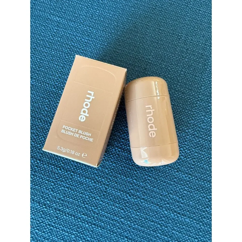 New rhode Pocket Blush Buildable Hydrating Cream Blush - Toasted Teddy